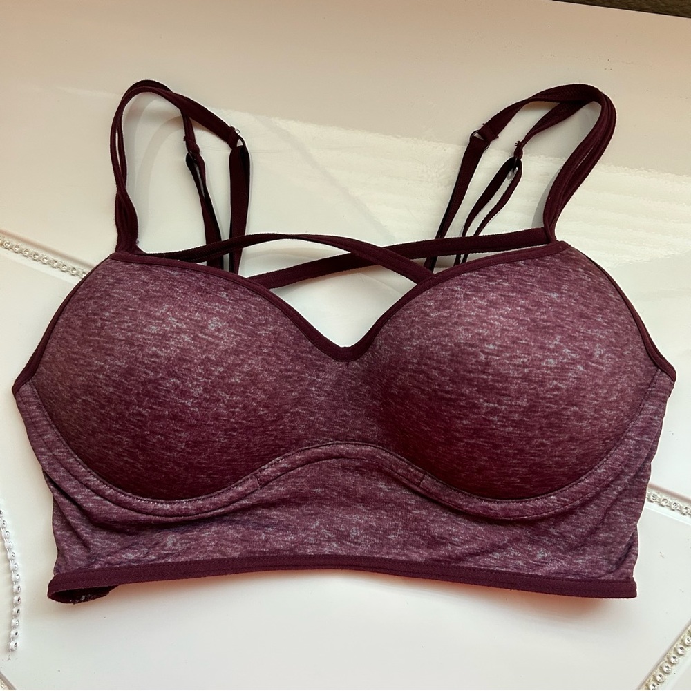 Maroon Bralette